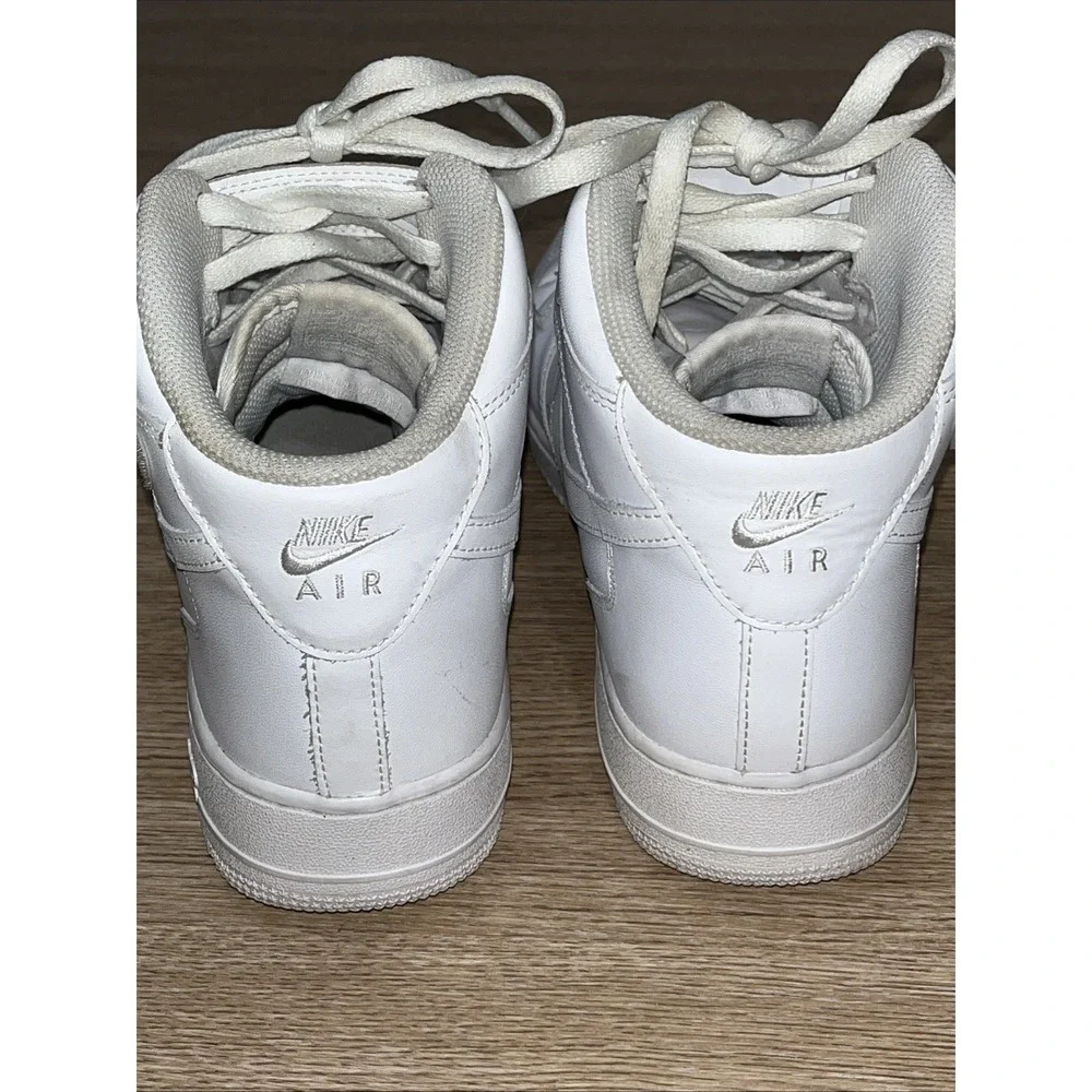 Nike Air Force 1 Mid '07 Men's White Size 11 CW2289-111 Sneaker Shoes High Top